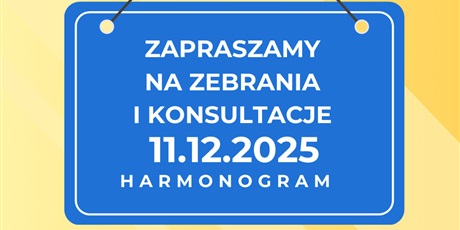 Zebrania i konsultacje z rodzicami
